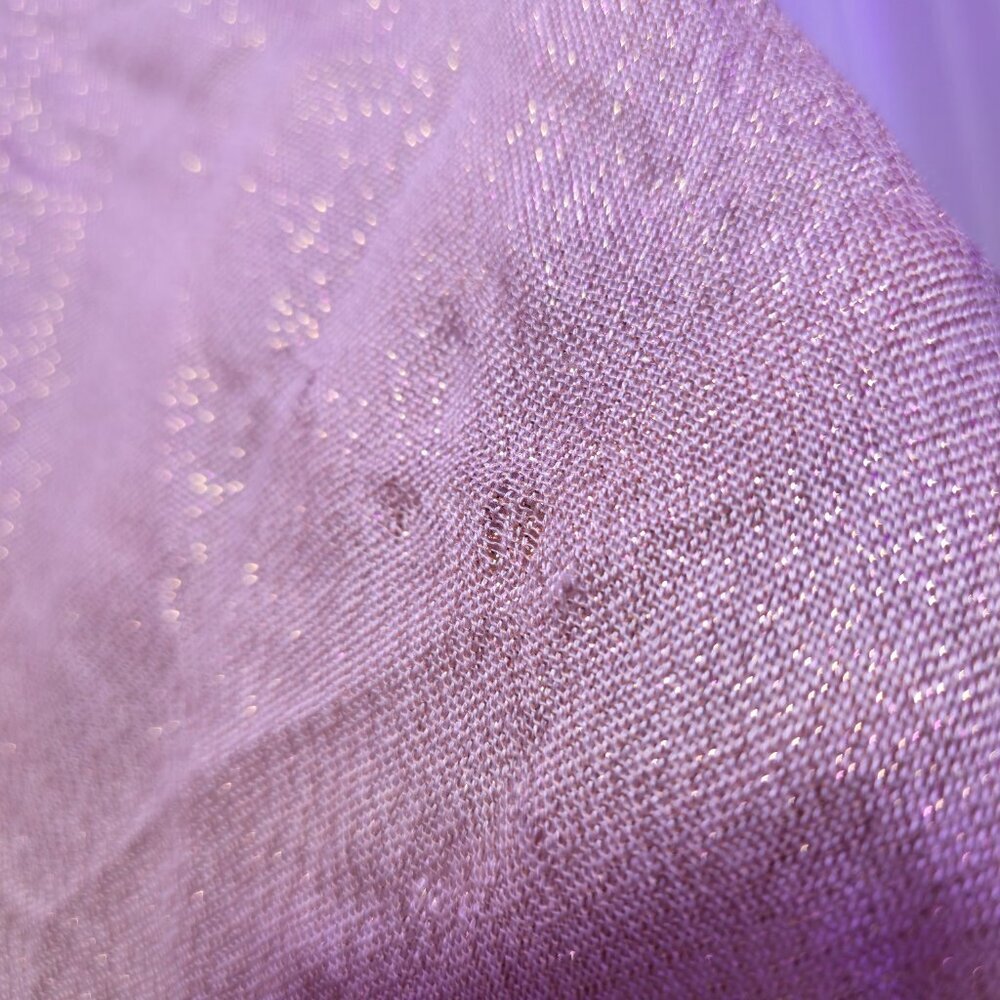 Nordstrom Pink Super Wide Shawl Scarf with Fringe - See Photos - Picture 3 of 7